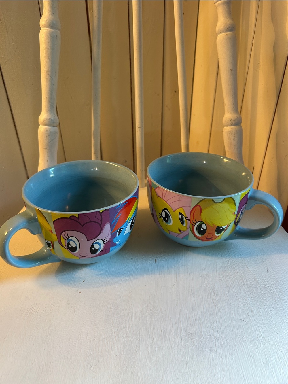 Hasbro My Little Pony Blue Ceramic Mug, Soup cup, Large